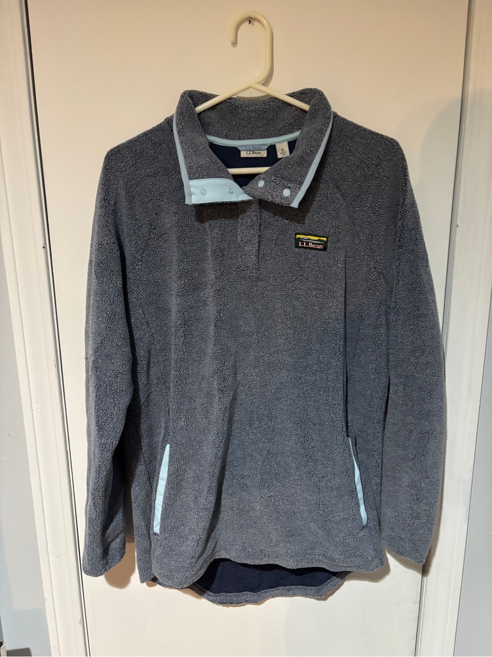L.L. Bean sweater fleece pullover women’s L